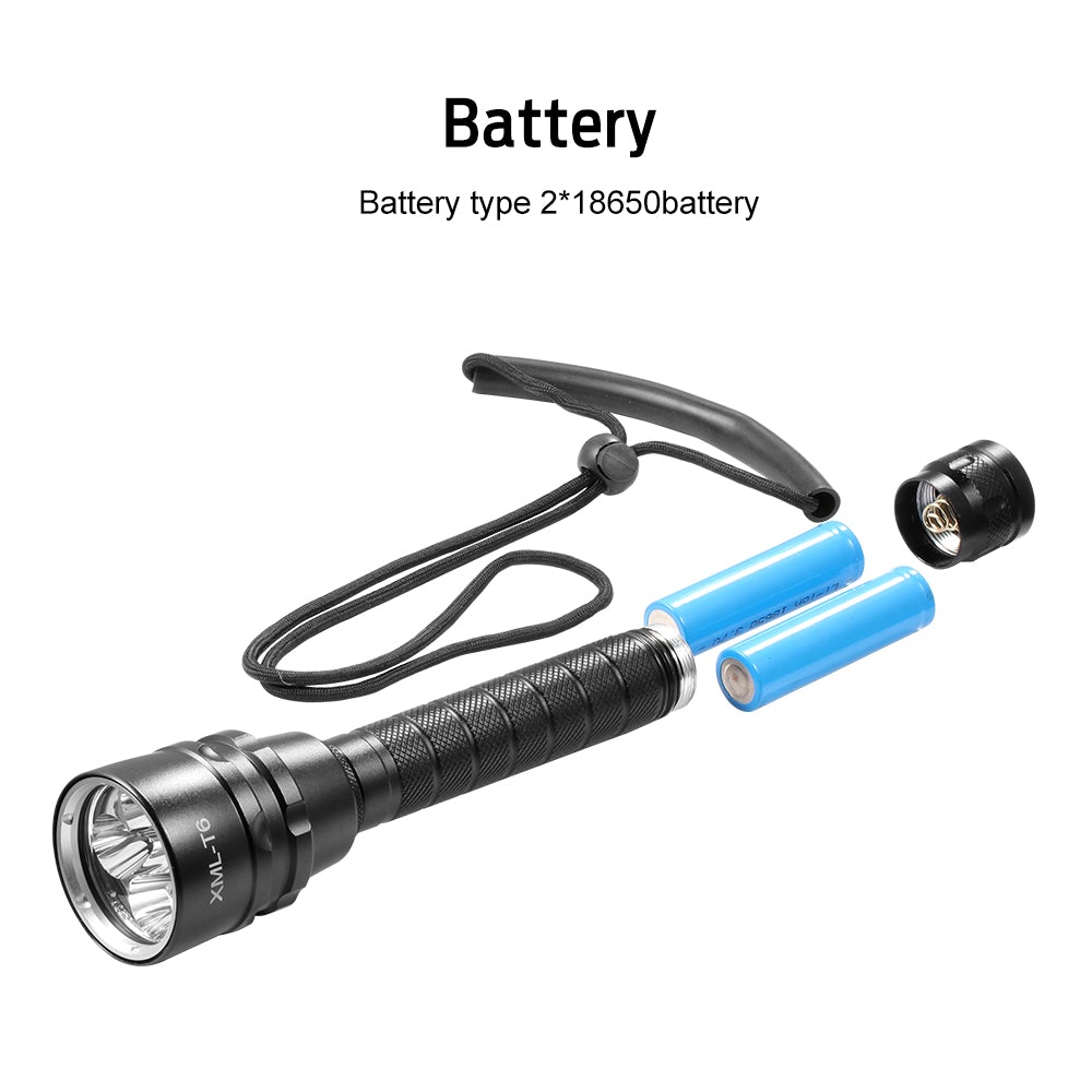 BrightBuddy OceanForce 200 Premium Dive Torch