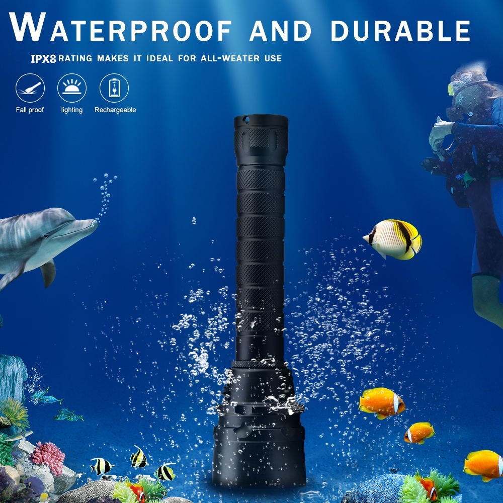 BrightBuddy OceanForce 200 Premium Dive Torch