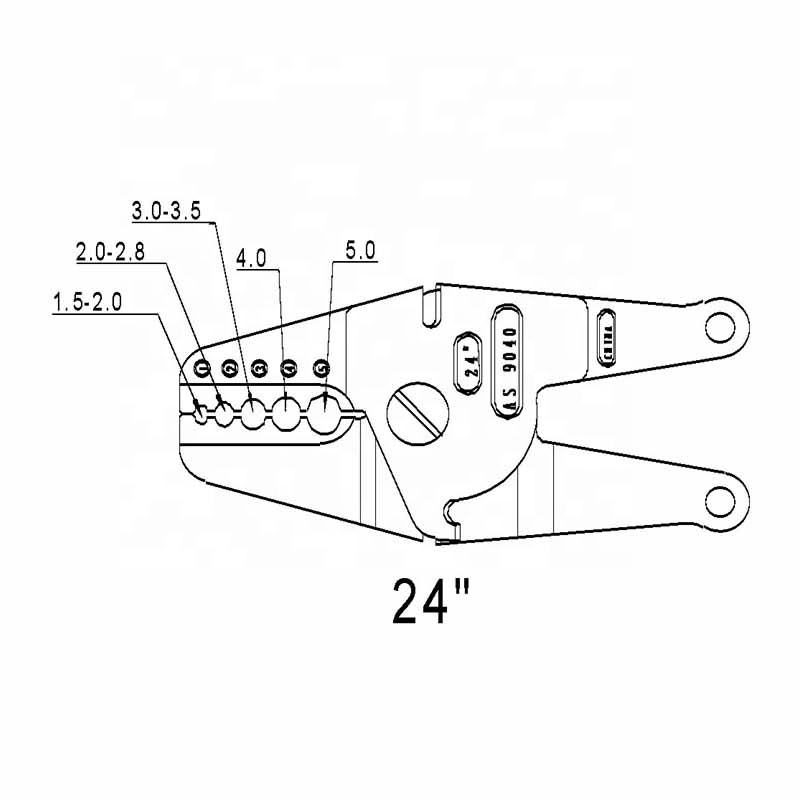 Heavy Duty 60cm  Bench Crimper Meanfish